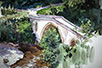 Mihail Kulačić, ”Stone Bridge in the Mountain”, aquarelle